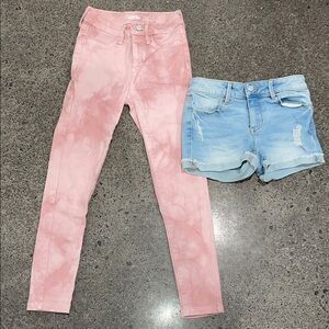 SO Denim Shorts & Old Navy Ballerina Jeans